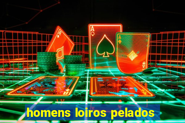 homens loiros pelados